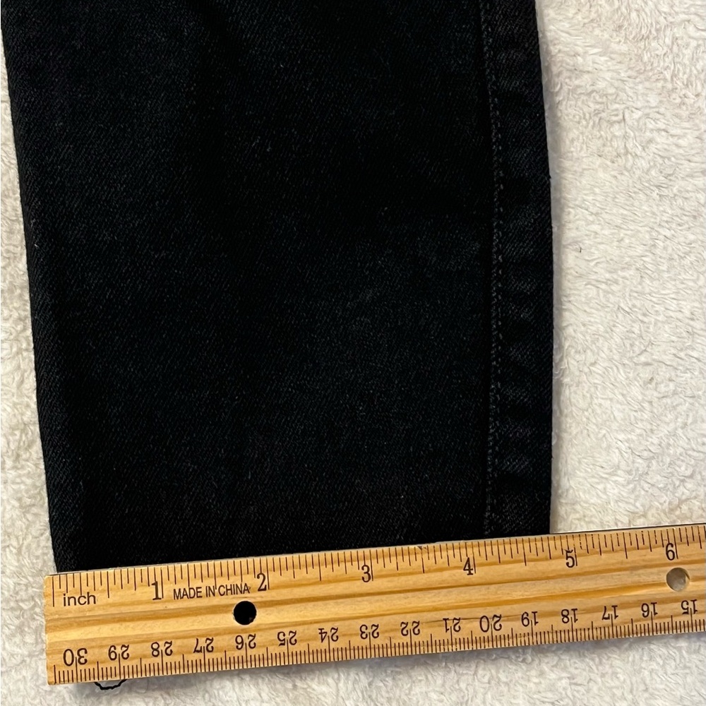 Women’s Old Navy Y2K Black Extra High Rise Rockstar Super Skinny Jeans. Size 10 - Picture 11 of 16